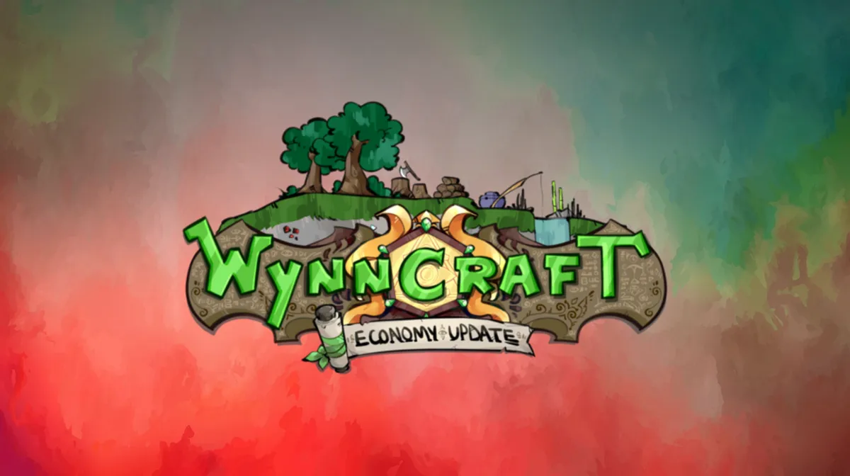 The logo of the Wynncraft Economy Update.