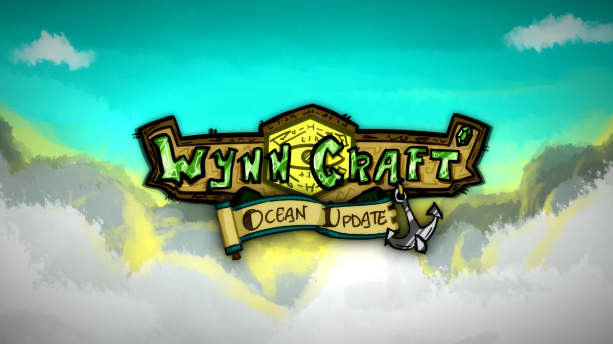 The logo of the Wynncraft Ocean Update.